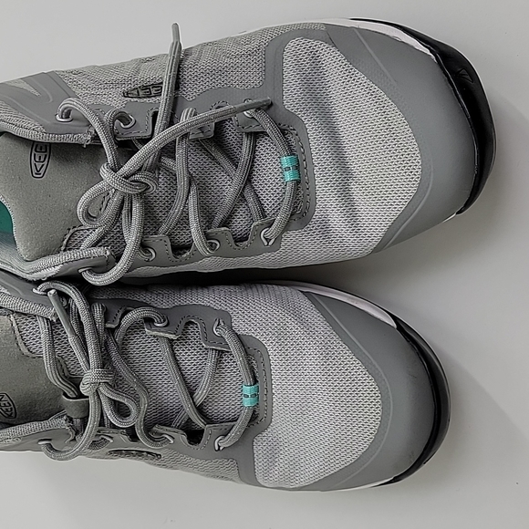 KEEN women's explore vent hiking shoes drizzle/cockatoo size 11 , men's 9.5 - Picture 12 of 12